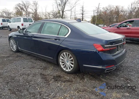 2020 BMW 740I xDrive из США, поврежденный, VIN WBA7T4C00LGF97347